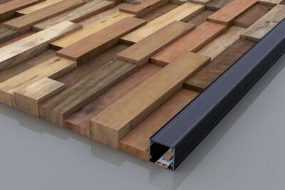 LED Channel for Wood Wall Edging 41