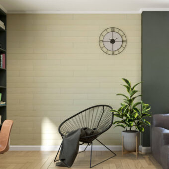 Beige Peel and Stick Wood Planks