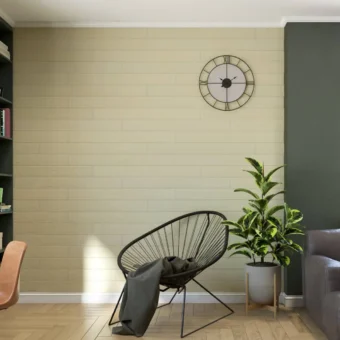 Beige Peel and Stick Wood Planks
