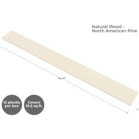 Beige Peel and Stick Wood Planks 5