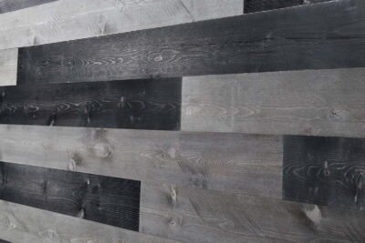 Charcoal, Gray - Peel and Stick Wood Planks - WoodyWalls
