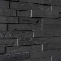 Dark Graphite - 3D Wood Panels - WoodyWalls