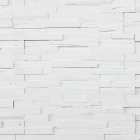 Igloo (Pure White) - 3D Wood Panels - WoodyWalls