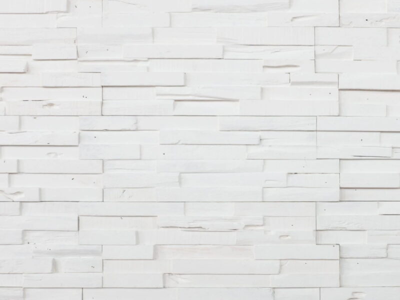 Igloo (Pure White) - 3D Wood Panels - WoodyWalls