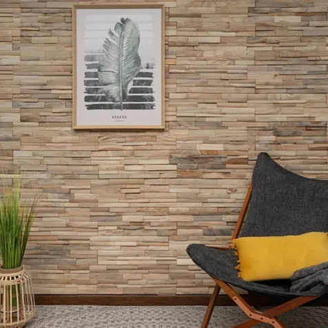 Ivory - 3D Wood Panels - WoodyWalls
