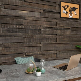 Midnight Mist Long 3D Wall Panels