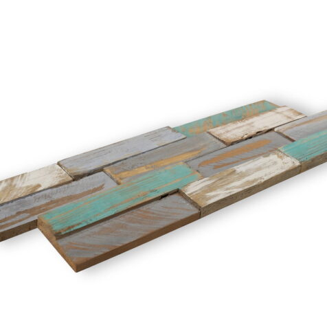 Montauk Blue - 3D Wood Panels - WoodyWalls