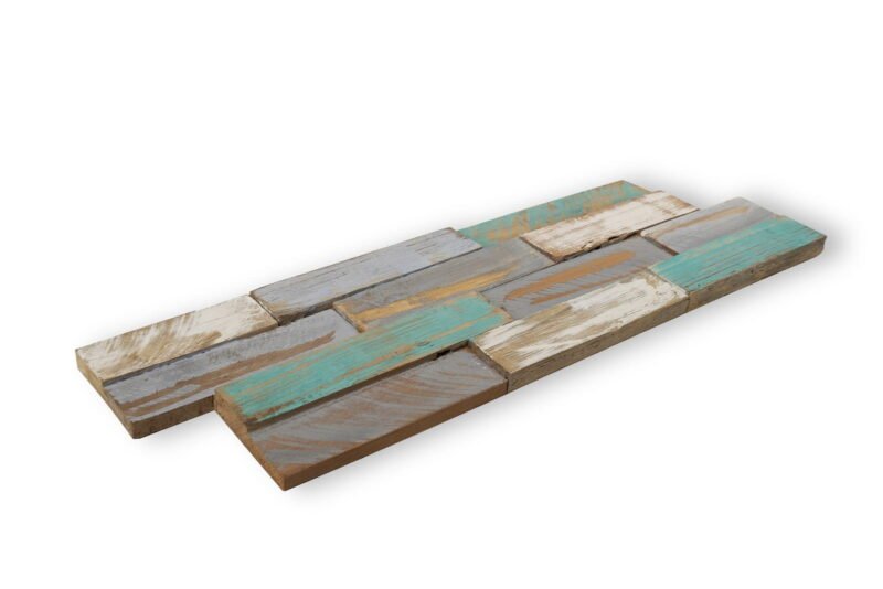 Montauk Blue - 3D Wood Panels - Woodywalls