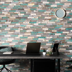 Montauk Blue 3D Wall Panels 2