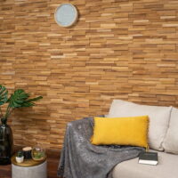 Natural Teak - 3D Wood panels - WoodyWalls