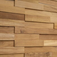 Natural Teak - 3D Wood panels - WoodyWalls