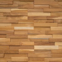 Natural Teak - 3D Wood panels - WoodyWalls