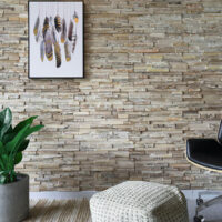 Weathered White - 3D Wall Panels | Reclaimed Wood - WoodyWalls