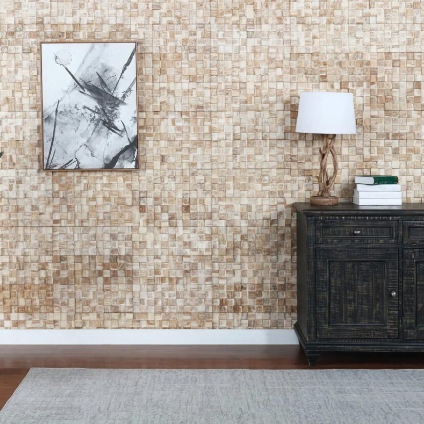 White Square 3D Wall Panels