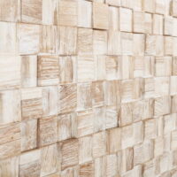 White Square - 3D Wood Panels - WoodyWalls