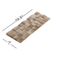 White Square - 3D Wood Panels - WoodyWalls