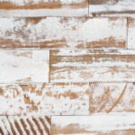 White barn wood wall