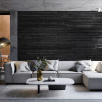 Black Sand - Reclaimed Wood