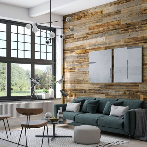 Grey Amber - Reclaimed Wood