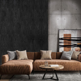 Dark Graphite 3D Wall Panels 3