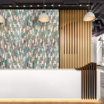 Montauk Blue 3D Wall Panels