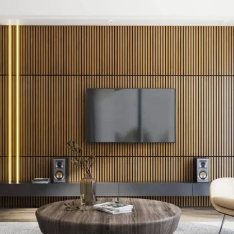 Montevideo Wood Slat Wall Panels
