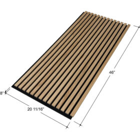Oslo Wood Slat Wall Panels 8