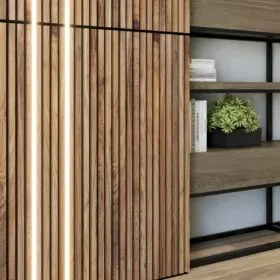 LED Channel for Wood Slat Wall Panels 5