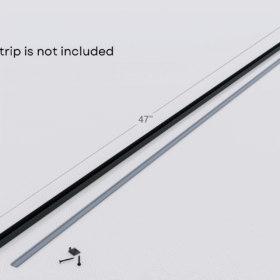 LED Channel for Wood Slat Wall Panels 6
