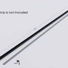 LED Channel for Wood Slat Wall Panels 6