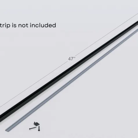 LED Channels for wood slat wall