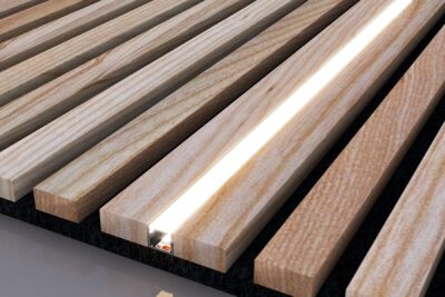 LED Channel for Wood Slat Wall Panels 15