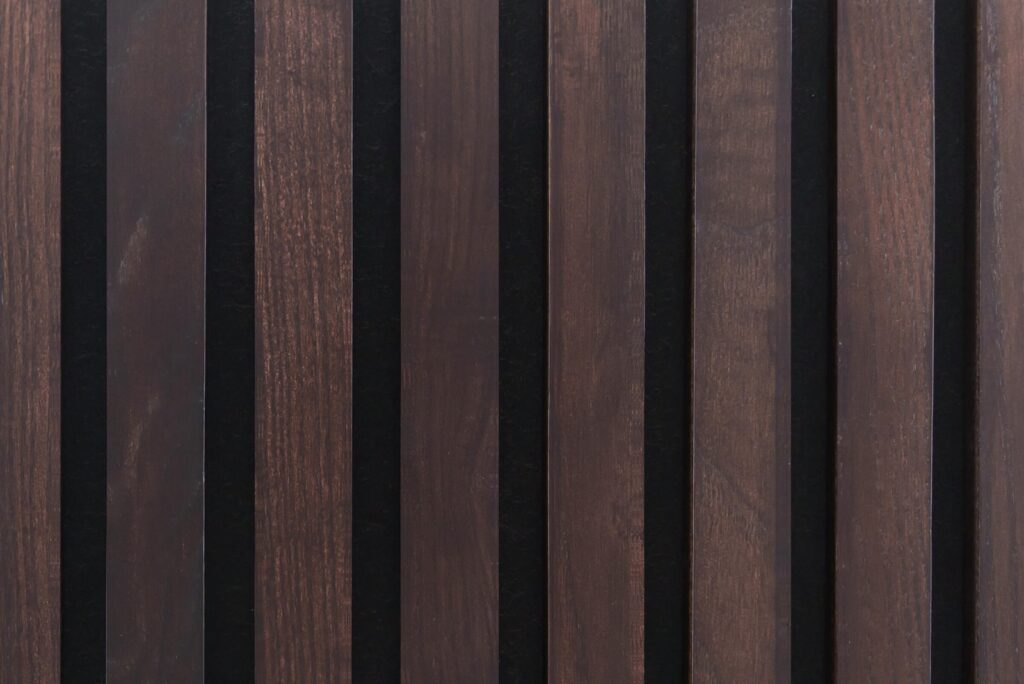 Smoked Ash Solid Wood Slat Wall Panels 11