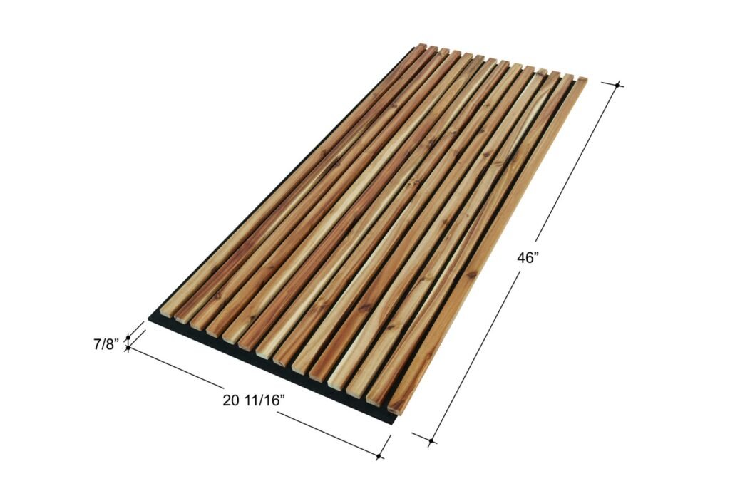 Acacia <br>Solid Wood Slat Wall Panels 12