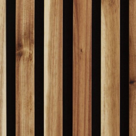 Acacia Solid Wood Slat Wall Panels