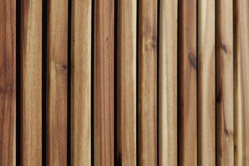 Acacia Solid Wood Slat Wall Panels 4
