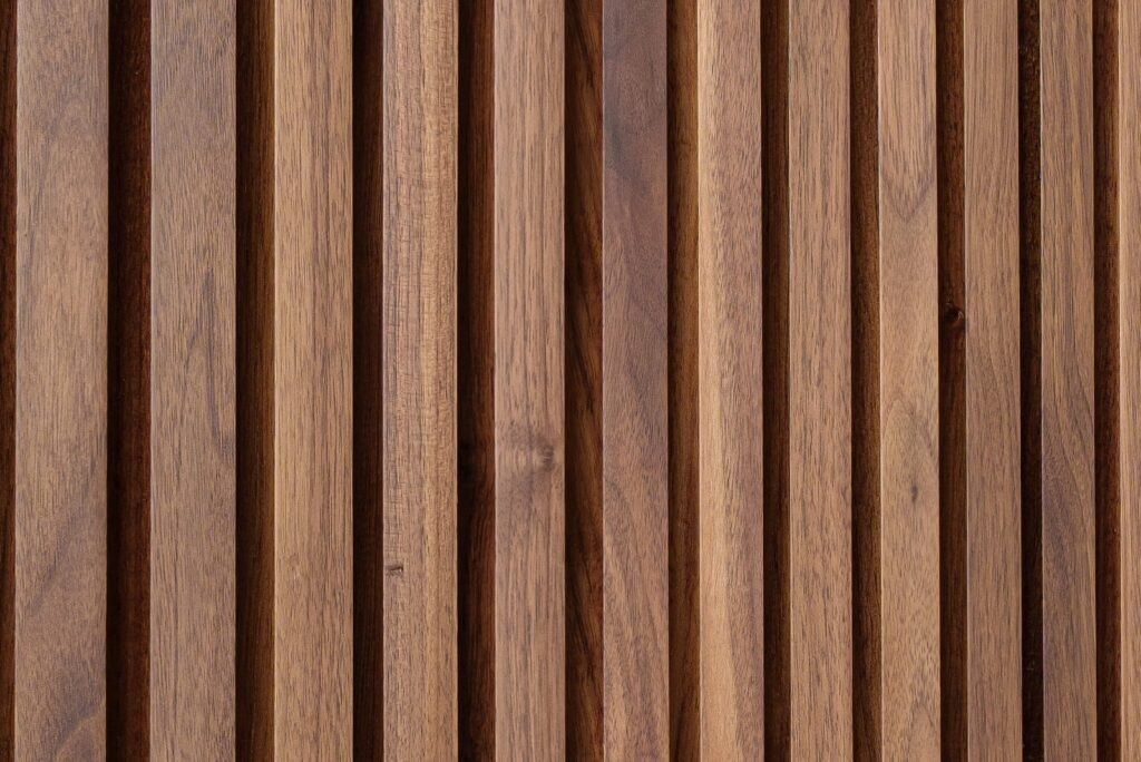 Walnut <br>Solid Wood Slat Wall Panels 13