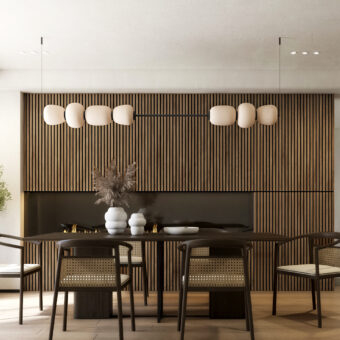 Copenhagen Wood Slat Wall Panels