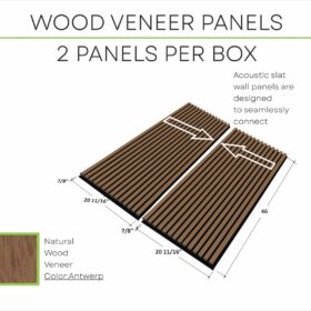 Antwerp Wood Slat Wall Panels 5