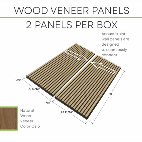 Modern wood slat accent wall