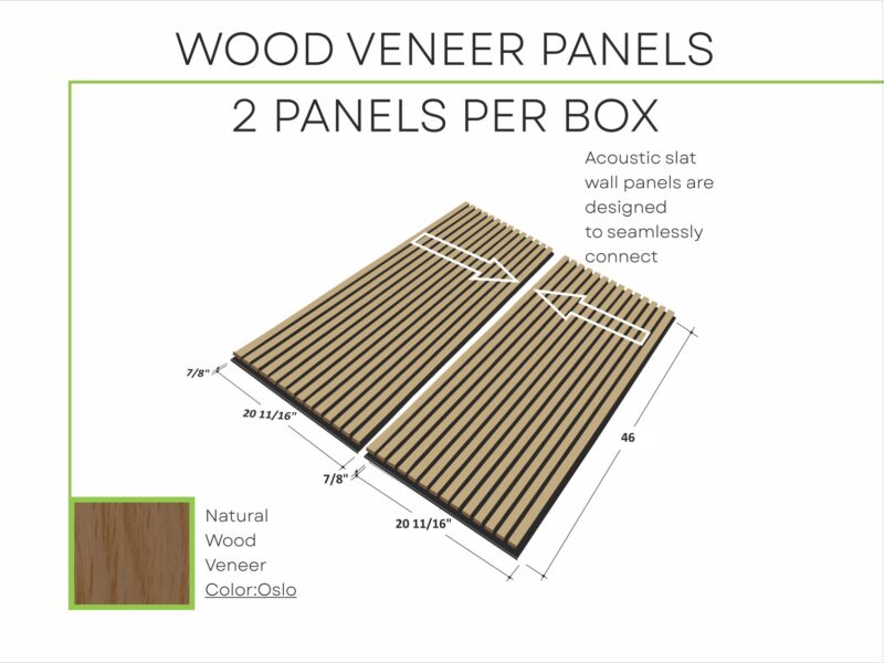 Modern wood slat accent wall