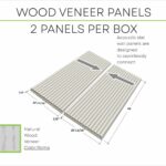 Modern wood slat accent wall