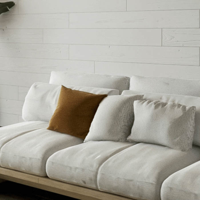 Peel and Stick Wall Panels: Japandi Living Room Revamp