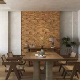 Black Metal Edge Trim for 3D Wall Panels 4