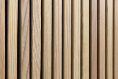 White Ash Full Height Wood Slat Wall Panels 18