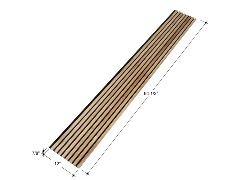 Wood slat panels for DIY projects