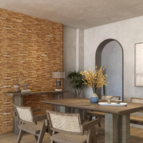 Black Metal Edge Trim for 3D Wall Panels 5
