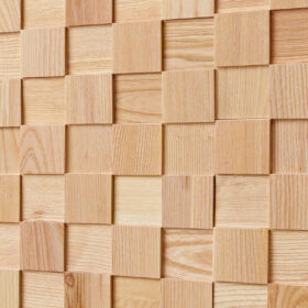 White Ash Square 3D Wall Panels 4