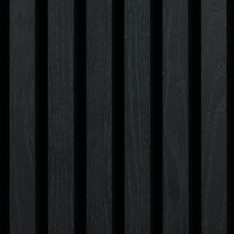Black wood paneling