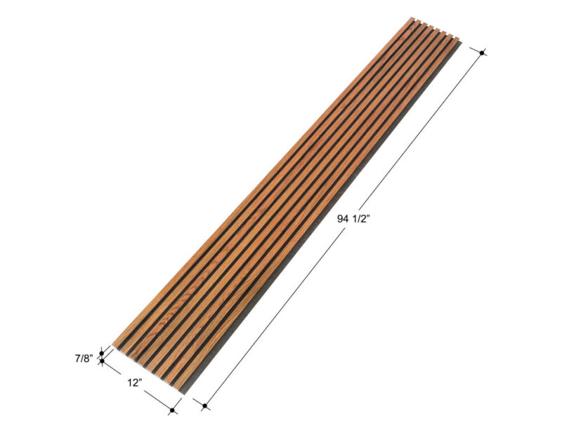 slat wall panel for modern wood slat accent wall